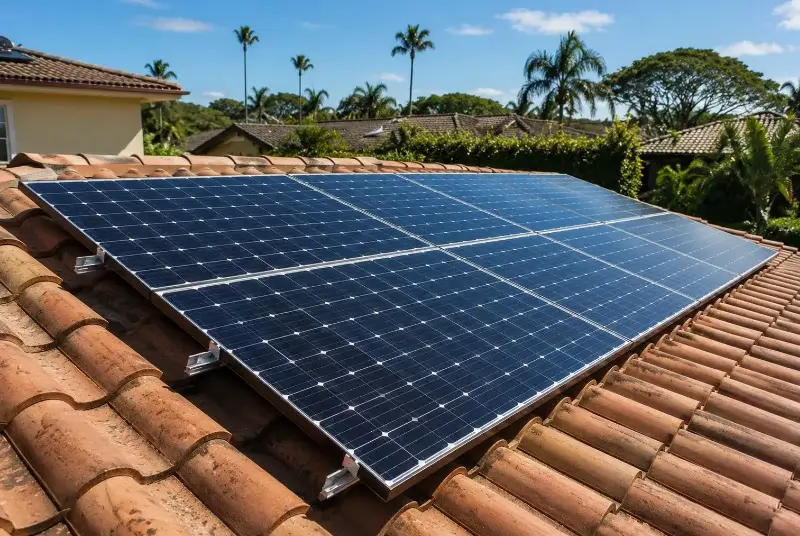 Installation de panneaux solaires à la Chapelle-Gonaguet